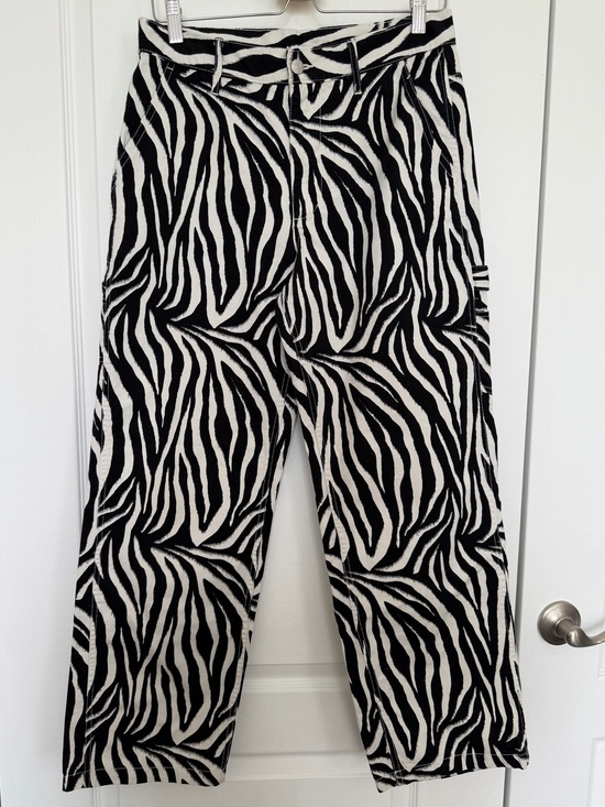 BDG Denim - Like New Women’s BDG Zebra Print Carpenter Jeans size 28 / US 6